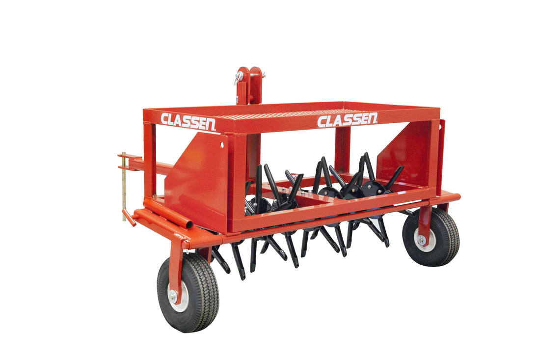 Classen 48RT Aerator Commercial 42" Tow Pull Behind Core