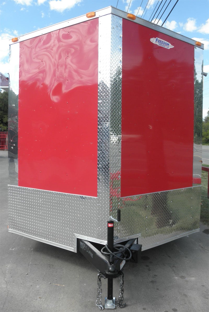 Concession Trailer 8.5'x12' Red White Back Ground