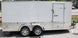 Enclosed Trailer 7'x16' - V - Nose Motorcycle Lawn Mower Storage - SLE Equipment - 10