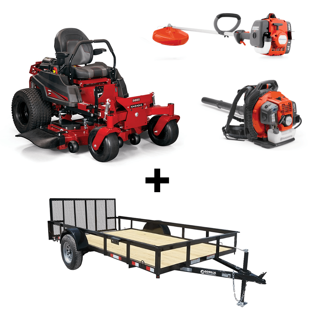 Ferris 5902102 52" 500S Zero Turn Mower Util Trailer Handheld Package - SLE Equipment - 1