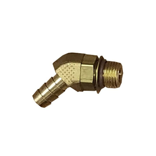 Ferris Genuine Part 5023461 Adapter, 45 DEG, 9/16 - 3/8 Barb (Superseded to 5023461SM) - SLE Equipment - 1