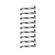 Rotary Genuine Part 50252 AYP BLADE 18"X 5 POINT STAR Pack of 9 - SLE Equipment - 1