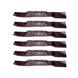 Rotary Genuine Part 50287 17 - 7/8" X .488" MULCHING BLADE Pack of 6 - SLE Equipment - 1