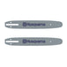 Two Husqvarna 12" Chainsaw Bars 45DL .043 Gauge 505035102