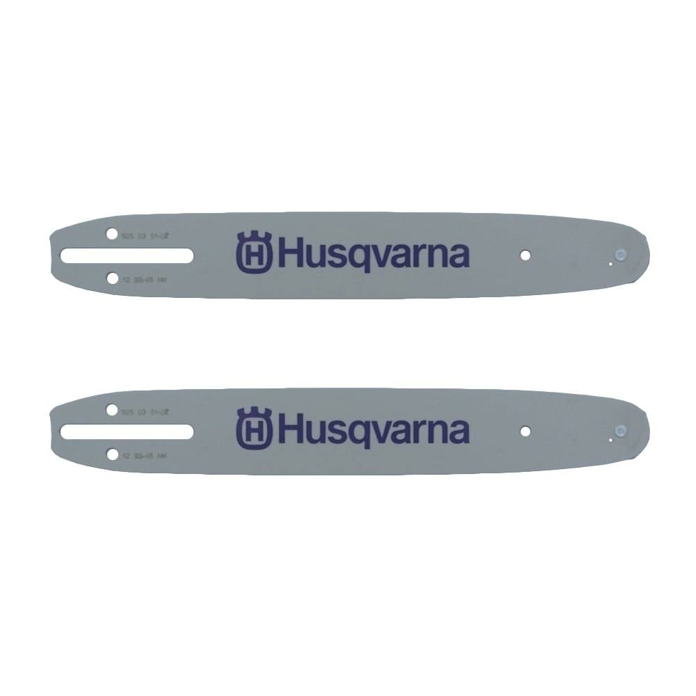 Husqvarna 12" Chainsaw Bars 45DL .043 Gauge 505035102 (2 Pack) - SLE Equipment - 1