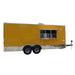 8.5' x 20' Concession Food Trailer Yellow Event Catering