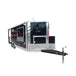 8.5' x 20' Concession Food Trailer Black BBQ Event Catering