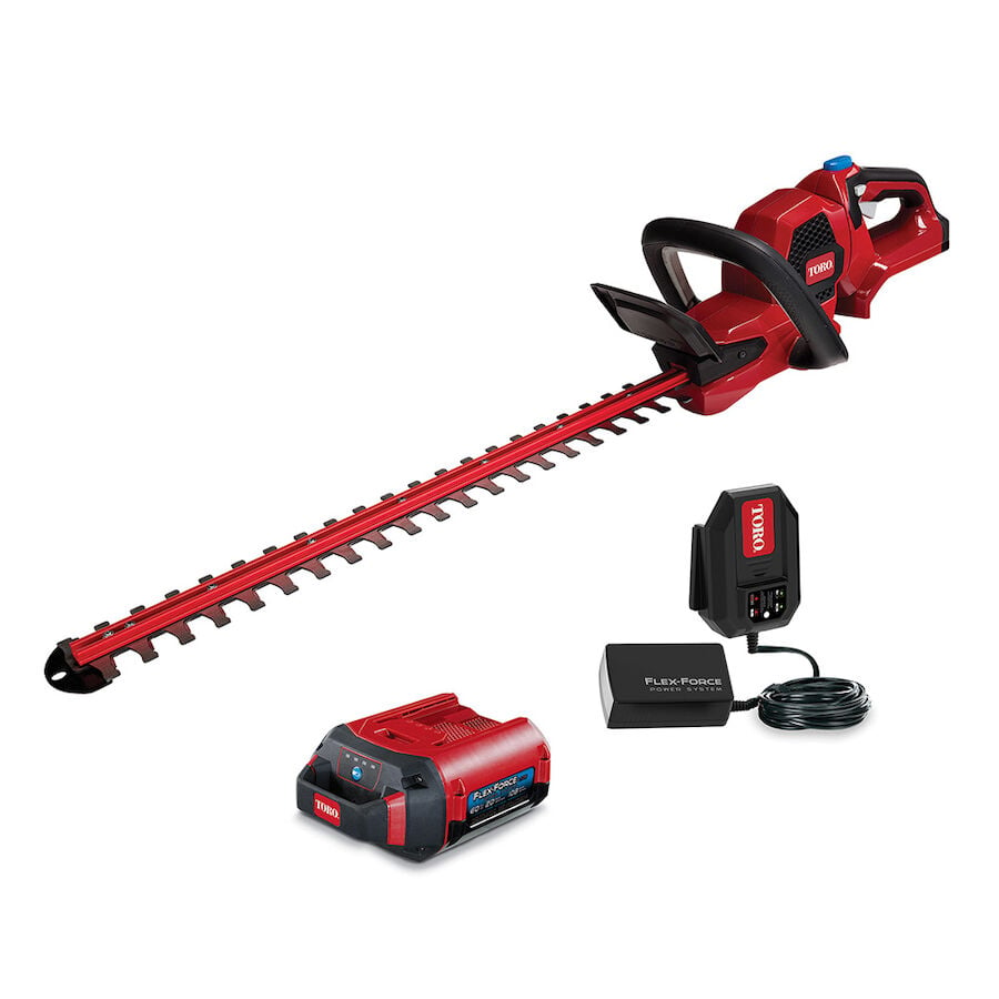 Toro 51841 60V MAX Electric 24" Hedge Trimmer with 2.0Ah Battery