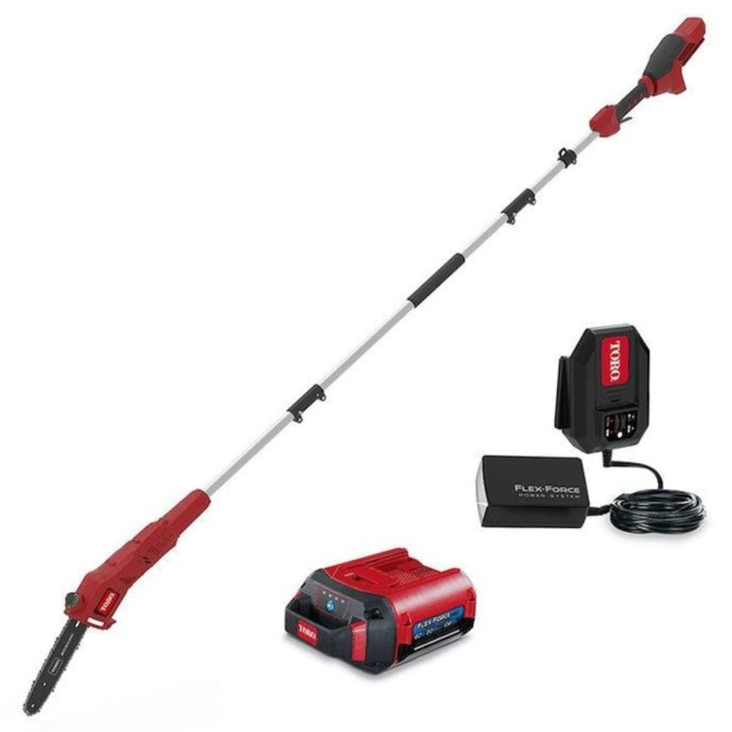 Toro 51870 60V MAX 10" Brushless Pole Saw - 2.0Ah Battery Included - SLE Equipment - 1