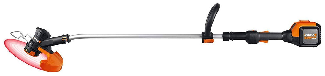 WORX WG168 40 Volt Lithium Ion Cordless Grass Trimmer