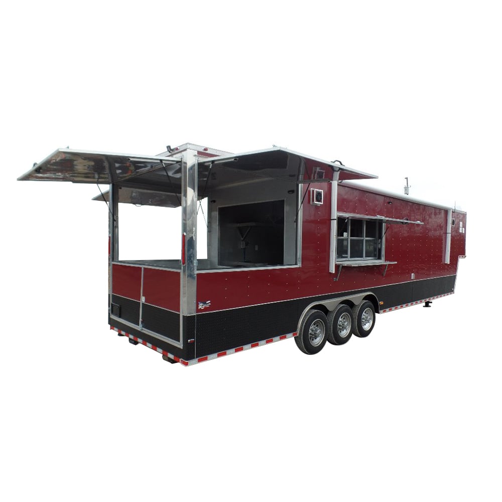 8.5' x 40' Concession Food Gooseneck Trailer