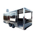 8.5' x 20' Concession Food Trailer Porch Style BBQ