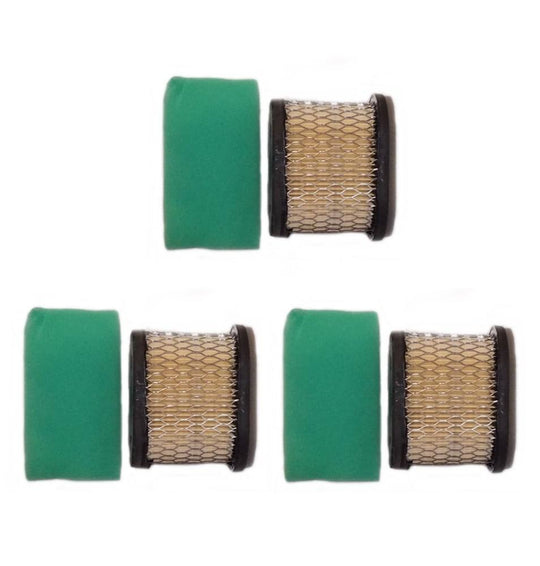 Briggs & Stratton 5059H Air Filter / Pre - Cleaner Set of 3 - SLE Equipment - 2