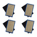 Stens Genuine Part Air Filter 102 - 354 For Lawn Mowers Set of 4 - SLE Equipment - 1