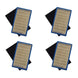 Stens Genuine Part Air Filter 102 - 354 For Lawn Mowers Set of 4 - SLE Equipment - 1