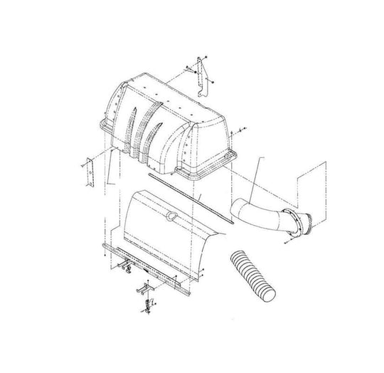 Husqvarna Genuine Part Collector & Blower Hcs9 539111280 - SLE Equipment - 1
