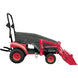 Classic Accessories Compact Utility Tractor Cover Gray - SLE Equipment - 2