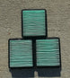 3 Lesco Briggs and Stratton Engine Air Filter 050007 - SLE Equipment - 1