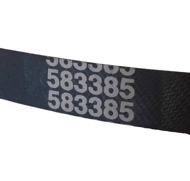 Encore Genuine Kevlar Raw Edge Cogged Pump Belt - 583385 - SLE Equipment - 2