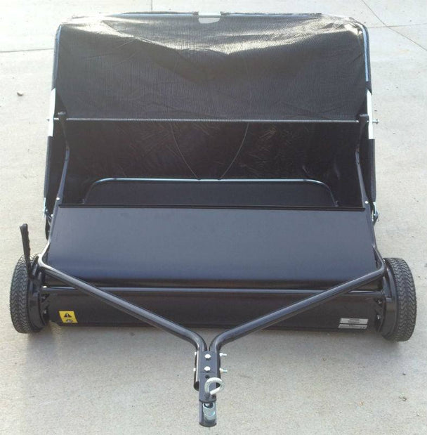 Husqvarna Pull Behind 42" Yard Lawn Sweeper 17 cu. ft. Hopper Capacity - SLE Equipment - 1
