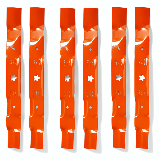 Husqvarna 586117302 46" High Lift (Bag/Discharge) Blades Pack of 6 - SLE Equipment - 1