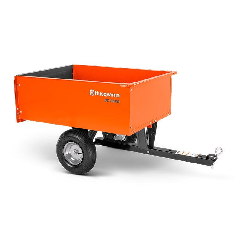 Husqvarna YTH24V54 Lawn Tractor with Dump Cart