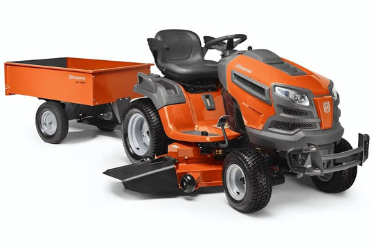 Husqvarna 588208804 12 Cu.Ft. Steel Swivel Dump Cart - SLE Equipment - 4