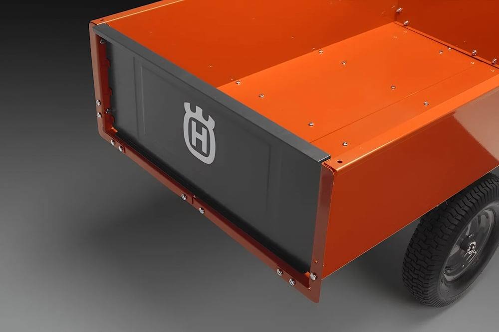 Husqvarna 588208804 12 Cu.Ft. Steel Swivel Dump Cart - SLE Equipment - 7