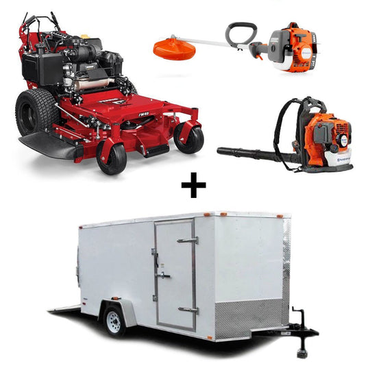Ferris 5901893 FW45 52" Walk Behind Mower Encl Trailer Handheld Package - SLE Equipment - 1