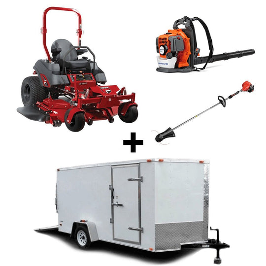Ferris 5902061 IS700 60" Zero Turn Mower Encl Trailer Handhelds Bundle - SLE Equipment - 1
