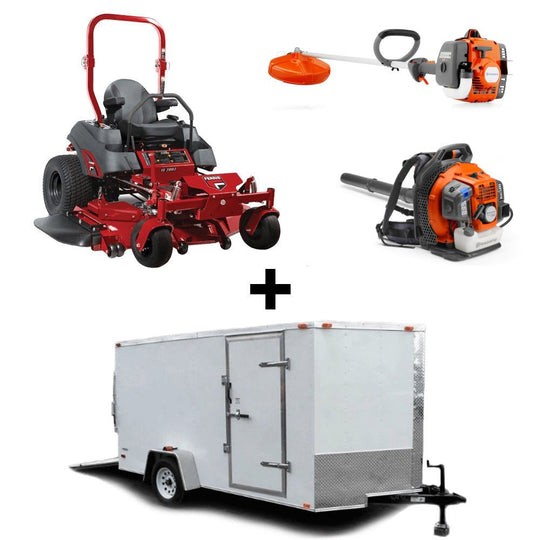 Ferris 5902061 IS700 60" Zero Turn Mower Encl Trailer Handhelds Bundle - SLE Equipment - 1