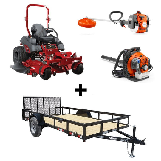 Ferris 5902061 IS700 60" Zero Turn Mower Util Trailer Handhelds Bundle - SLE Equipment - 1