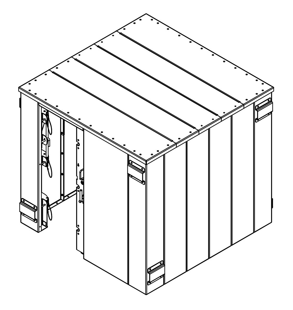 SR84X084G ESP Safety Shelter 84" x 84"- 14 Person 3