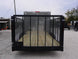 Enclosed Utility Hybrid Trailer 7' X 18' with Side Door - Lawn Mower Equipment Hauler Storage - SLE Equipment - 8