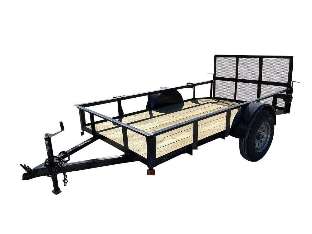 Husqvarna Z242F Kawasaki Zero Turn Utility Trailer Package Deal