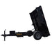 Heavy Duty Hydraulic Dump Trailer 5' X 8' With Brake 18 Inch Sides
