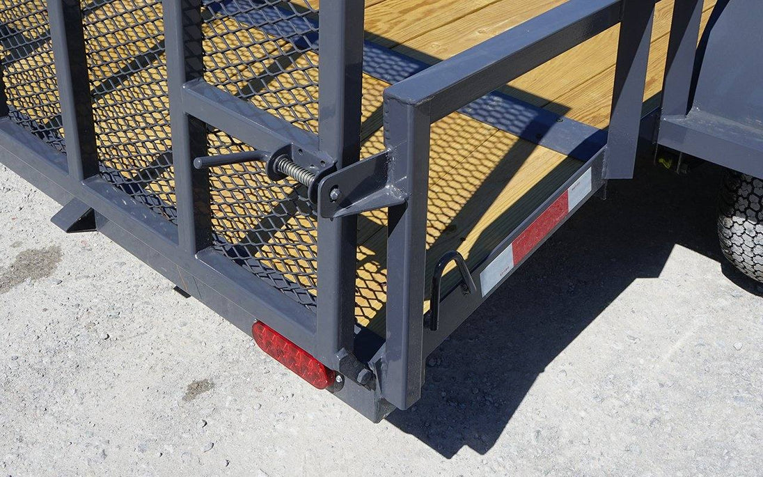 5x10 Grey Powder-Coated Dovetail