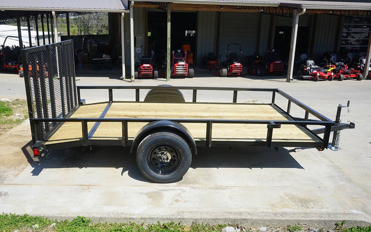 6.4x12 Dove Tail trailer