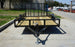 6.4x12 Dove Tail trailer