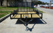 6.4x12 Dove Tail trailer