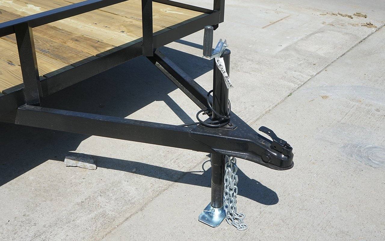 6.4x12 Dove Tail trailer