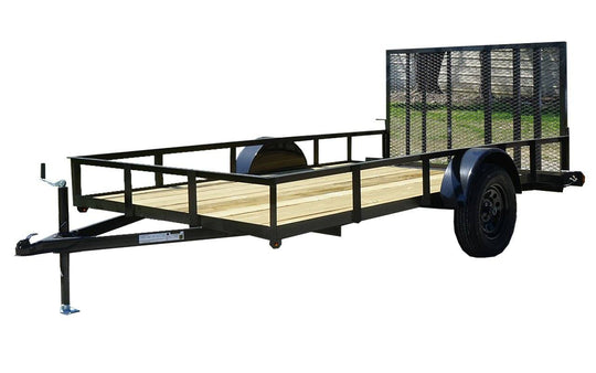 6.4x12 Dove Tail trailer