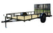 6.4x12 Dove Tail trailer