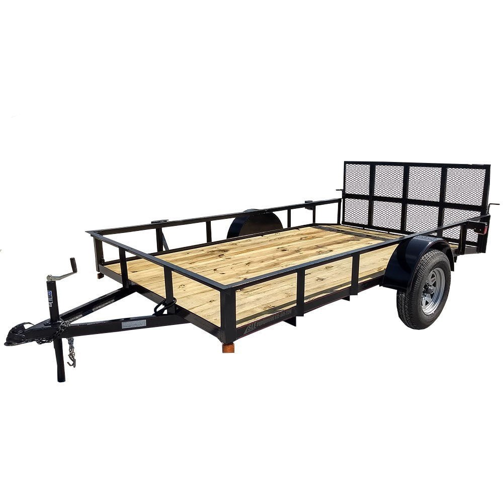 Husqvarna Z454 22 HP Kawasaki 54 Inch Zero Turn Mower Utility Trailer Package