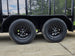 6.4x14 Straight Deck Utility Trailer 6ft Mesh Sides with (2) 3,500lb Axles-Without Roof Axel picture 