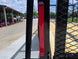 6.4x16 Straight Deck Utility Trailer with 4ft Mesh Side (2) 3,500lb Axles Brake light picture 
