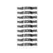 Rotary Genuine Part 6060 ARIENS BLADE 16 - 5/8"X 3/4" Pack of 9 - SLE Equipment - 1
