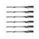 Rotary Genuine Part 6119 MURRAY BLADE 19 - 1/2"X .850" REPLACES 917 Pack of 6 - SLE Equipment - 1
