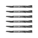Rotary Genuine Part 6162 MURRAY BLADE 21 - 1/4"X .850" REPLACES 924 Pack of 6 - SLE Equipment - 1