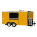 Concession Trailer 8.5'x14' Yellow White Background